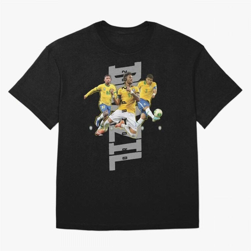 Brazil World cup 2022 Oversized T-Shirt Celebrate Football Heritage in FIFA World Cup 2026 USA Canada Mexico Connected to Messi and Cristiano Ronaldo, Portugal, Spain and Germany Energy, Soccer Culture, Superstar Moments, National Team Dreams and