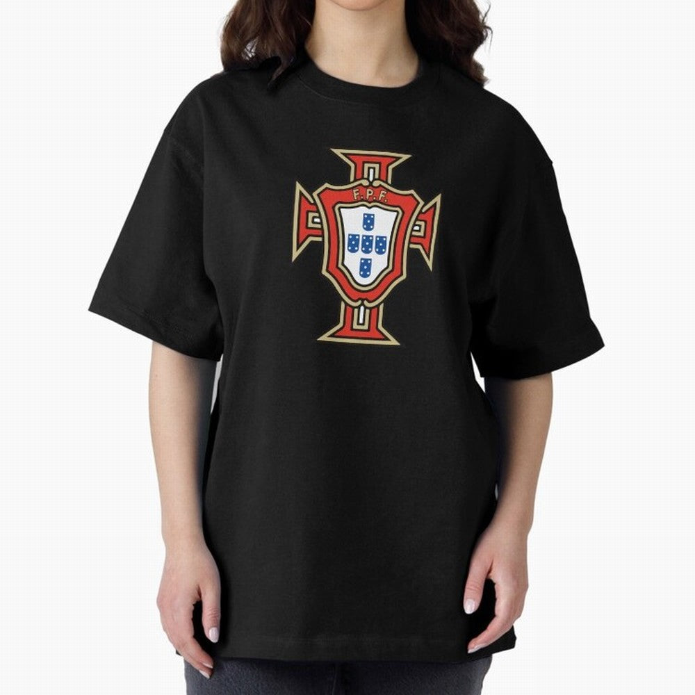 Portugal Logo Classic T-Shirt Honor the Beautiful Game during Global Football Passion for FIFA World Cup 2026, Filled with CR7 and Messi, Brazil, Portugal and Argentina, Championship Spirit, Famous Goals, Roaring Crowds and International Football