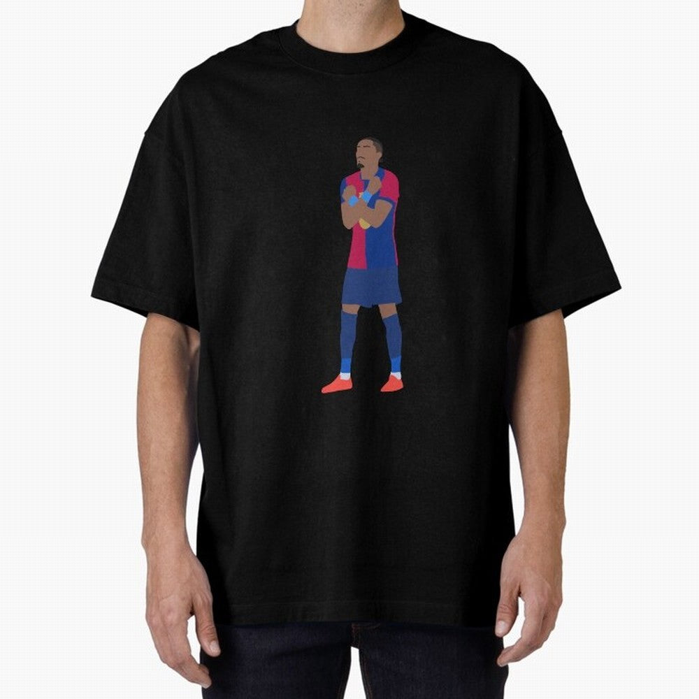 Raphinha Barcelona Celebration Classic T-Shirt Show Your Love for FIFA World Cup 2026 Group Stage Spirit, with Netherlands, Mbappe and Neymar, Goal Celebration Energy, Supporter Heritage, Football Icons and Worldwide Tournament Joy; Ideal for