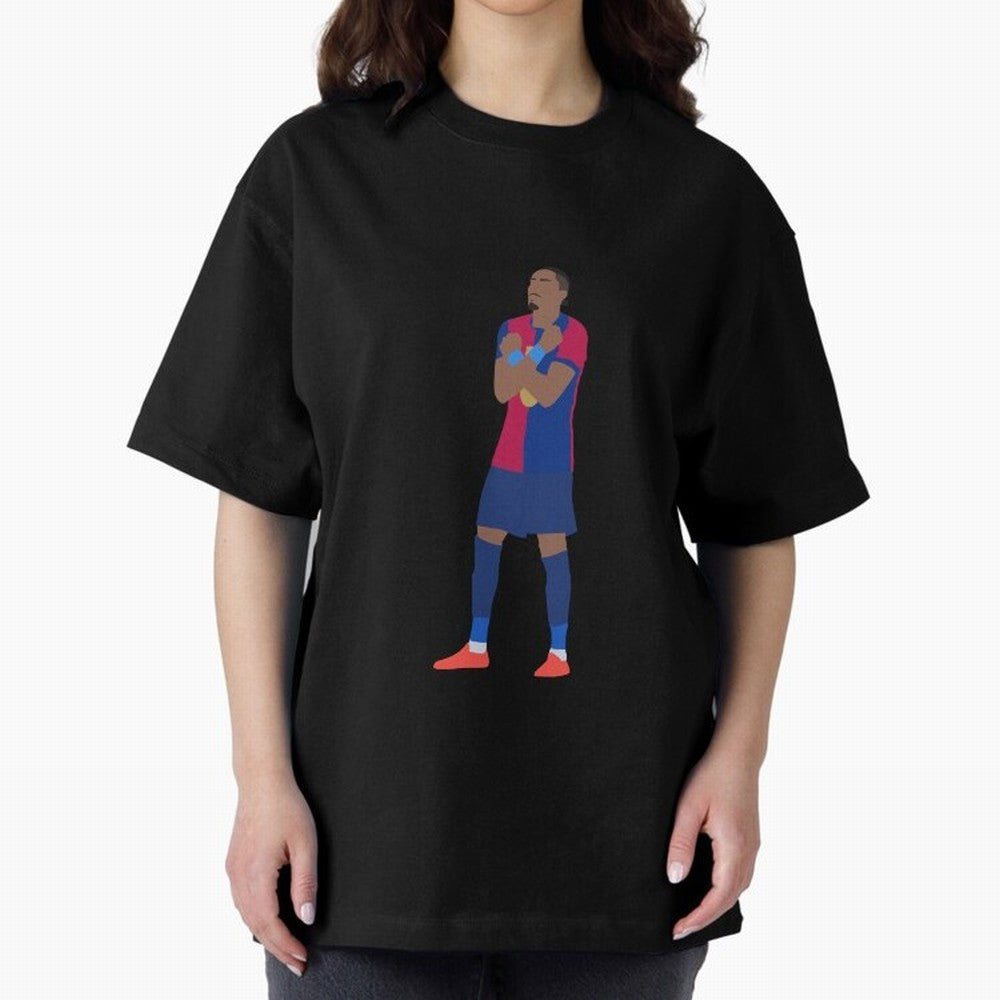 Raphinha Barcelona Celebration Classic T-Shirt Show Your Love for FIFA World Cup 2026 Group Stage Spirit, with Netherlands, Mbappe and Neymar, Goal Celebration Energy, Supporter Heritage, Football Icons and Worldwide Tournament Joy; Ideal for
