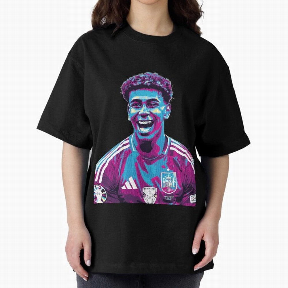 lamine yamal laugh Classic T-Shirt Celebrate the Stars of FIFA World Cup 2026 USA Canada Mexico for Fans of CR7 and Messi and Germany, Bringing Worldwide Fan Energy, Dramatic Goals, Stadium Lights and Championship Celebrations; Great for Supporters