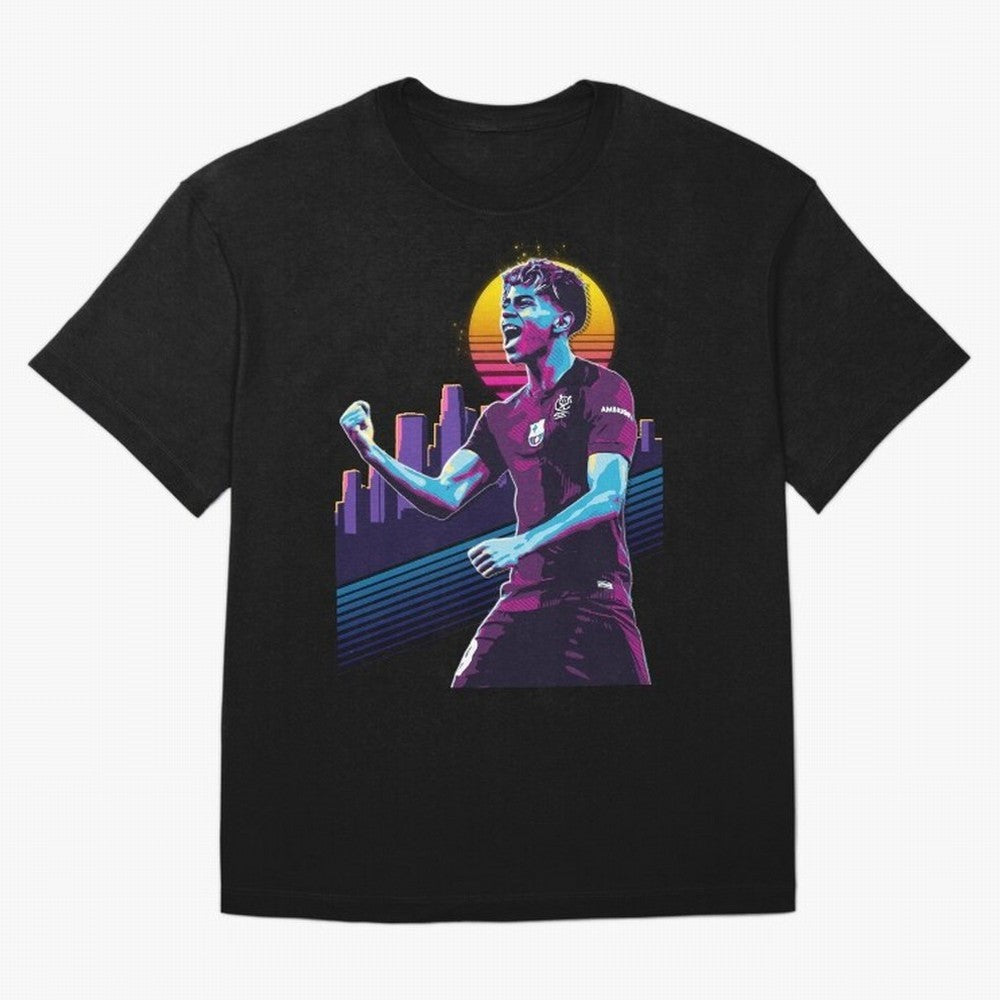 Lamine Yamal celebration 3 Oversized T-Shirt Fuel Your Fan Pride for the FIFA World Cup 2026 Group Stage Journey through Haaland Highlights, Portugal Pride, Retro Football Energy, Iconic Rivalries, Trophy Chase Drama and Stadium Atmosphere; Made