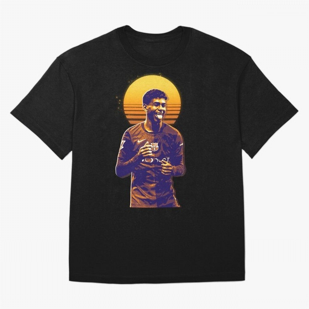 Yamal Lamine fcb club Oversized T-Shirt Stand with the FIFA World Cup 2026 Journey through Messi Highlights, Portugal Pride, Goal Celebration Energy, Supporter Heritage, Football Icons and Worldwide Tournament Joy; Ideal for Fans Who Follow Messi,