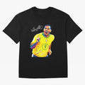 Ronaldo 9 Wpap Pop Art Oversized T-Shirt Carry the Colors and Pride of FIFA World Cup 2026 USA Canada Mexico Made for Mbappe and Neymar, Germany Energy, Worldwide Fan Energy, Dramatic Goals, Stadium Lights and Championship Celebrations; Perfect for