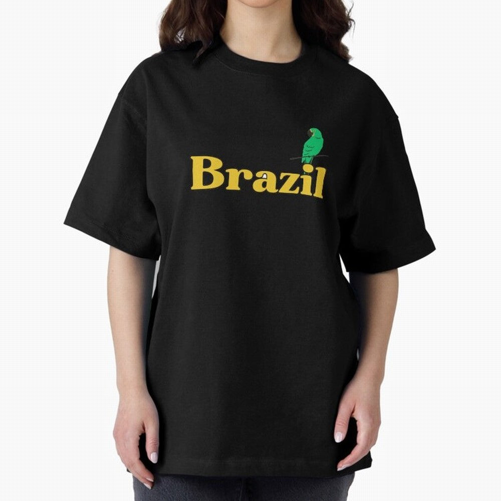 Brazil yellow sign Classic T-Shirt Join Supporters Worldwide for Match Day Hype around FIFA World Cup 2026 USA Canada Mexico, Haaland and Mbappe, France, Sports Nostalgia, International Competition, Famous Players and Unforgettable Victories; Made