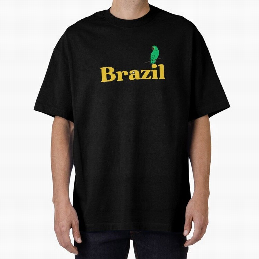 Brazil yellow sign Classic T-Shirt Join Supporters Worldwide for Match Day Hype around FIFA World Cup 2026 USA Canada Mexico, Haaland and Mbappe, France, Sports Nostalgia, International Competition, Famous Players and Unforgettable Victories; Made