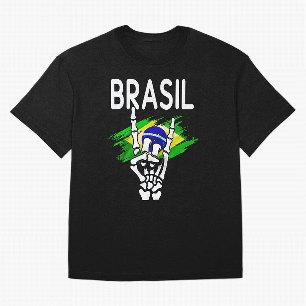 Brasil Classic T-Shirt Celebrate Fan Culture around Match Day Hype around FIFA World Cup 2026, Neymar, Argentina and Brazil, Worldwide Fan Energy, Dramatic Goals, Stadium Lights and Championship Celebrations; Great for Supporters Who Love Legendary