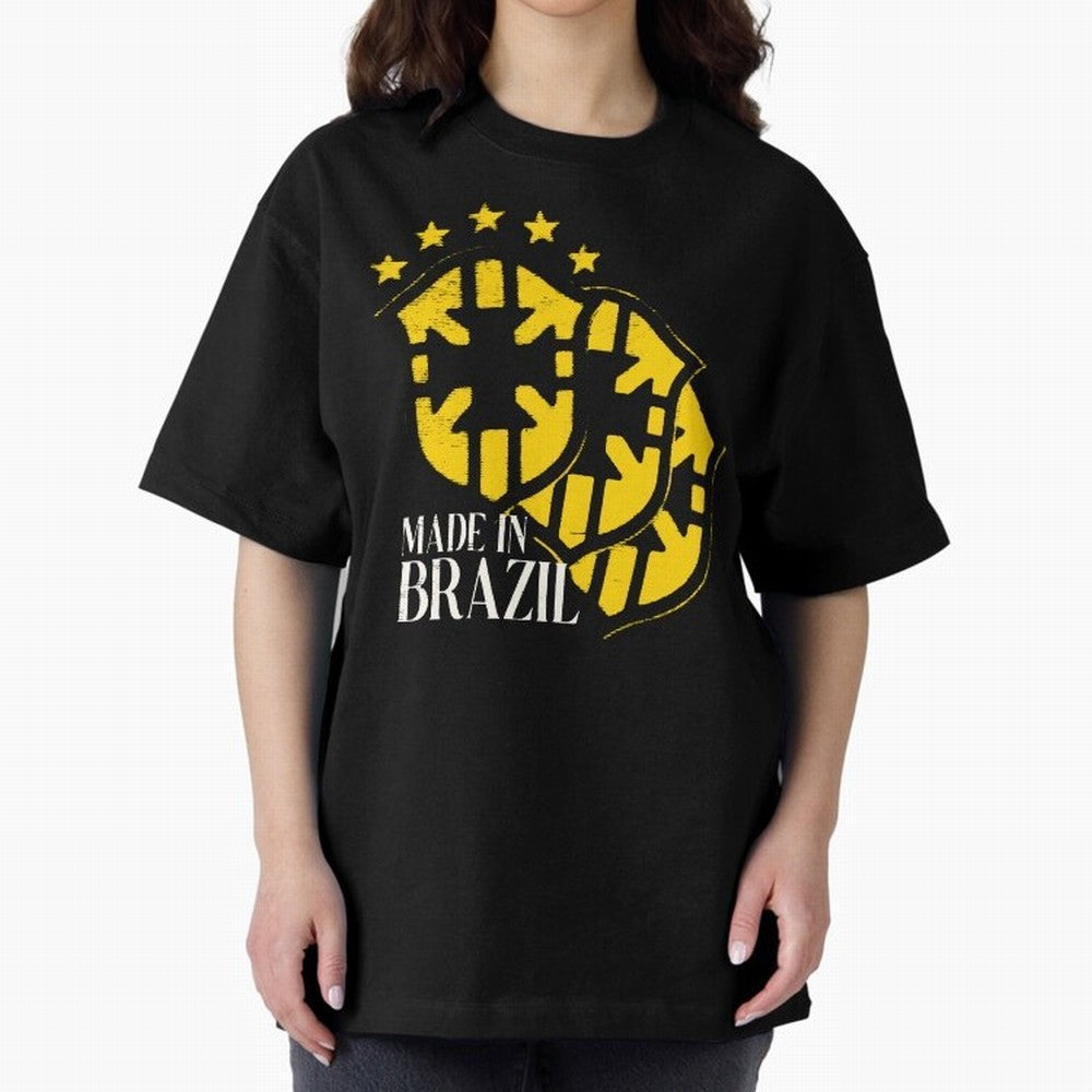 Design Made in Brazil Classic T-Shirt Relive the FIFA World Cup 2026 Journey through Haaland and Mbappe Highlights, England Pride, Retro Football Energy, Iconic Rivalries, Trophy Chase Drama and Stadium Atmosphere; Made for Collectors Who Enjoy