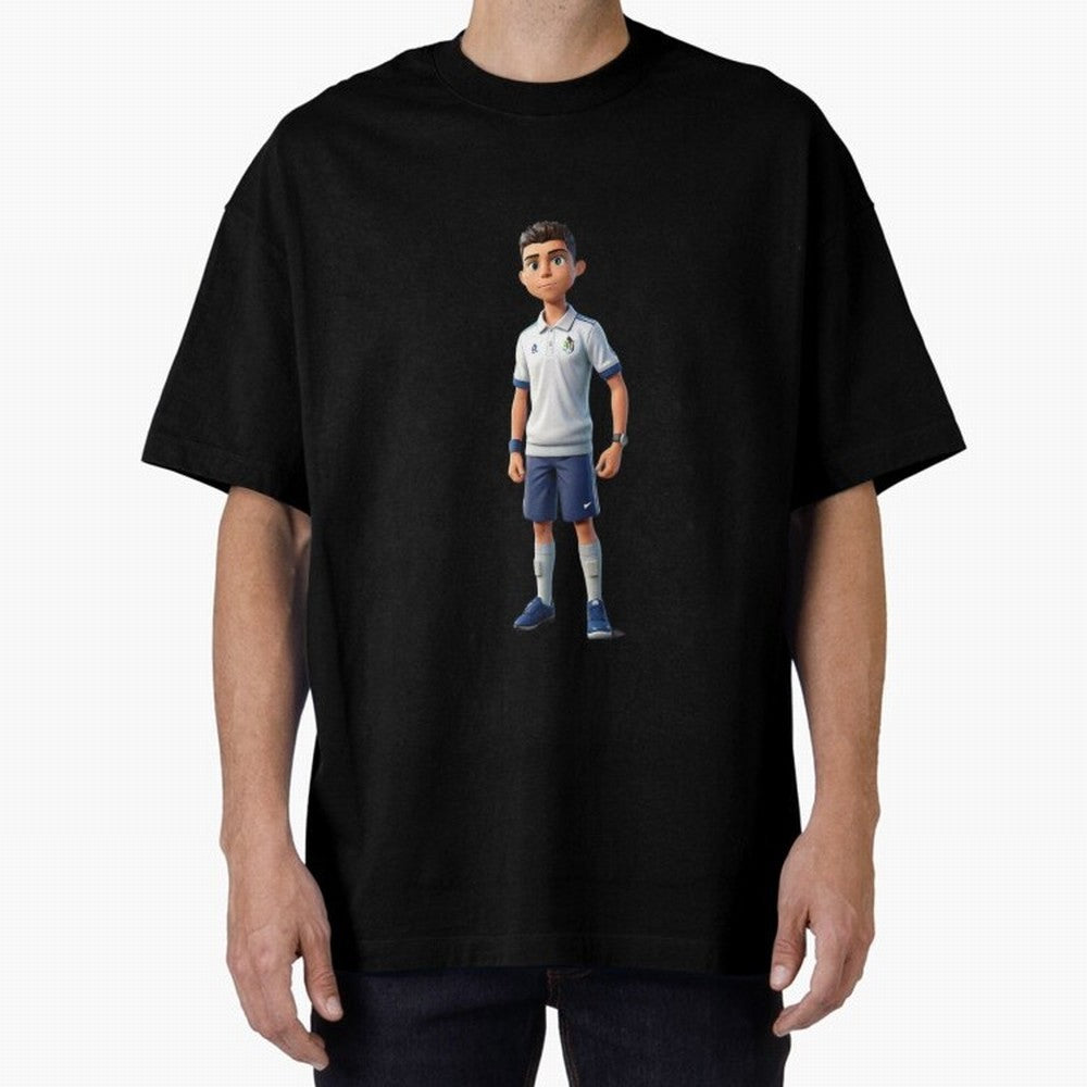 Amimated of Cristiano Ronaldo Classic T-Shirt Celebrate the Stars of FIFA World Cup 2026 for Fans of Haaland and Spain, Bringing Match Day Excitement, Supporter Culture, Golden Goals and Global Football Passion; Ideal for Fans Who Follow Messi,