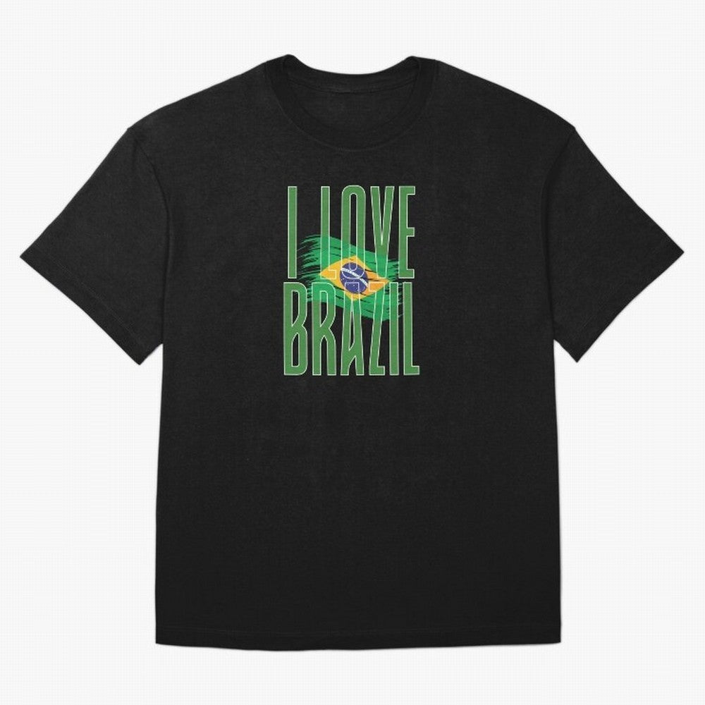 Art I Love BRAZIL Classic T-Shirt Stand with Global Football Passion for FIFA World Cup 2026 USA Canada Mexico, Driven by Mbappe and Neymar, Argentina, Soccer Culture, Superstar Moments, National Team Dreams and Competitive Fire; Great for