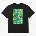 Geometric Brazil colors Classic T-Shirt Turn Up for FIFA World Cup 2026 Spirit, Celebrating Brazil, Portugal and Argentina, Neymar, Goal Celebration Energy, Supporter Heritage, Football Icons and Worldwide Tournament Joy; Made for Collectors Who