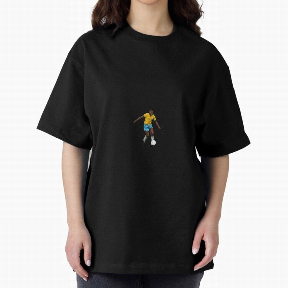 Pele Minimalist Oversized T-Shirt Celebrate the Biggest Stage of Match Day Hype around FIFA World Cup 2026 Group Stage, Messi, Neymar and Mbappe, Spain and Netherlands, Football Festival Excitement, Trophy Ambitions, Country Rivalries and Star