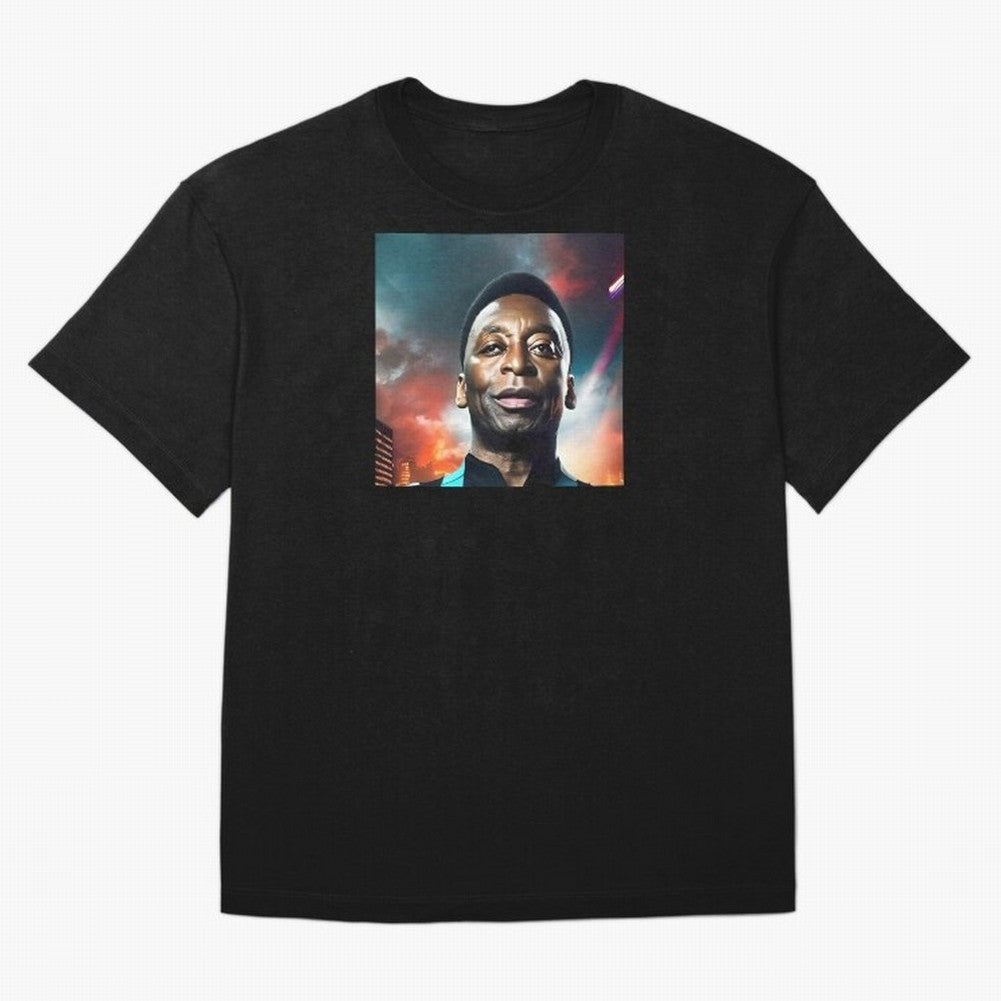 Pele Classic T-Shirt Show Match Day Excitement for Match Day Hype around FIFA World Cup 2026 Group Stage, Cristiano Ronaldo, Argentina and Brazil, Soccer Culture, Superstar Moments, National Team Dreams and Competitive Fire; Made for Die Hard