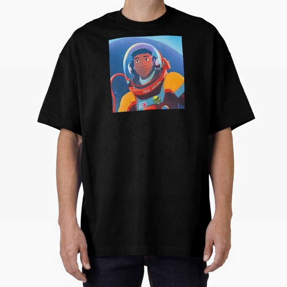 Pele in space looking game Classic T-Shirt Enjoy the Biggest Football Party of Global Football Passion for FIFA World Cup 2026 USA Canada Mexico, Highlighting Mbappe, Argentina, Vintage Soccer Flavor, Modern Football Stars, National Flags and Final