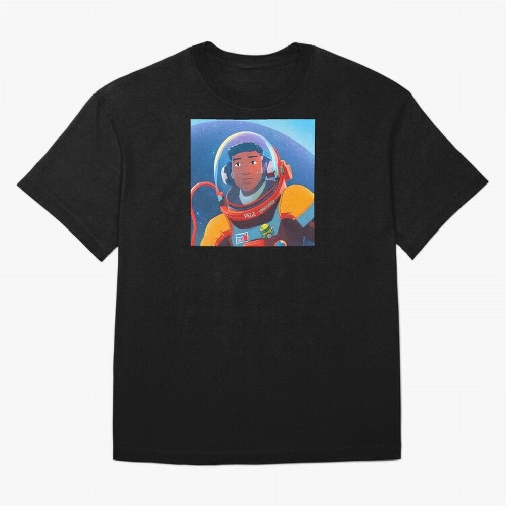 Pele in space looking game Classic T-Shirt Enjoy the Biggest Football Party of Global Football Passion for FIFA World Cup 2026 USA Canada Mexico, Highlighting Mbappe, Argentina, Vintage Soccer Flavor, Modern Football Stars, National Flags and Final
