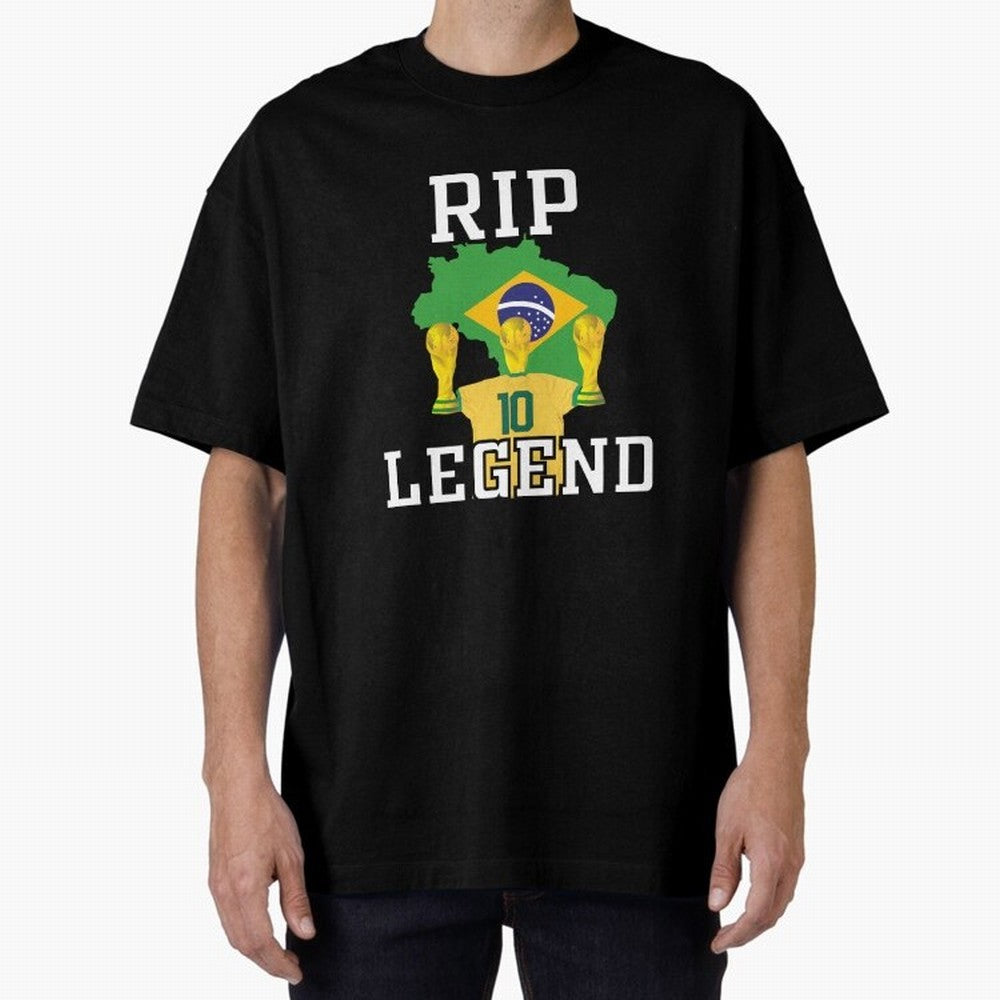 RIP LEGEND rest in peace Pele Classic T-Shirt Celebrate Every Goal in FIFA World Cup 2026 for Fans of Neymar, Haaland and Cristiano Ronaldo and Brazil, Portugal and Argentina, Bringing Football Festival Excitement, Trophy Ambitions, Country
