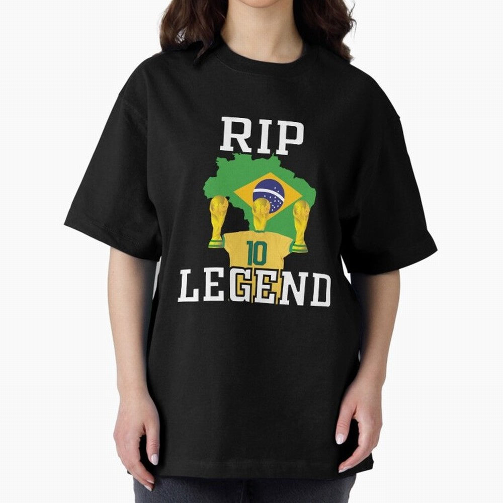 RIP LEGEND rest in peace Pele Classic T-Shirt Celebrate Every Goal in FIFA World Cup 2026 for Fans of Neymar, Haaland and Cristiano Ronaldo and Brazil, Portugal and Argentina, Bringing Football Festival Excitement, Trophy Ambitions, Country