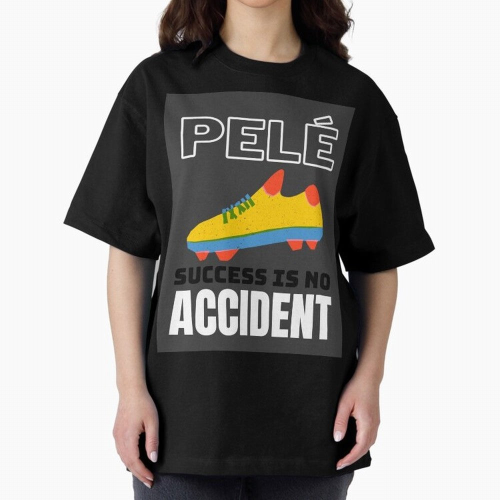 Pele Quote Success Is No Accident Graphic Classic T-Shirt Step into FIFA World Cup 2026 Group Stage for Fans of Haaland and Mbappe and Portugal, Bringing Classic Soccer Heritage, Championship Pressure, Fan Loyalty and International Pride; Made for
