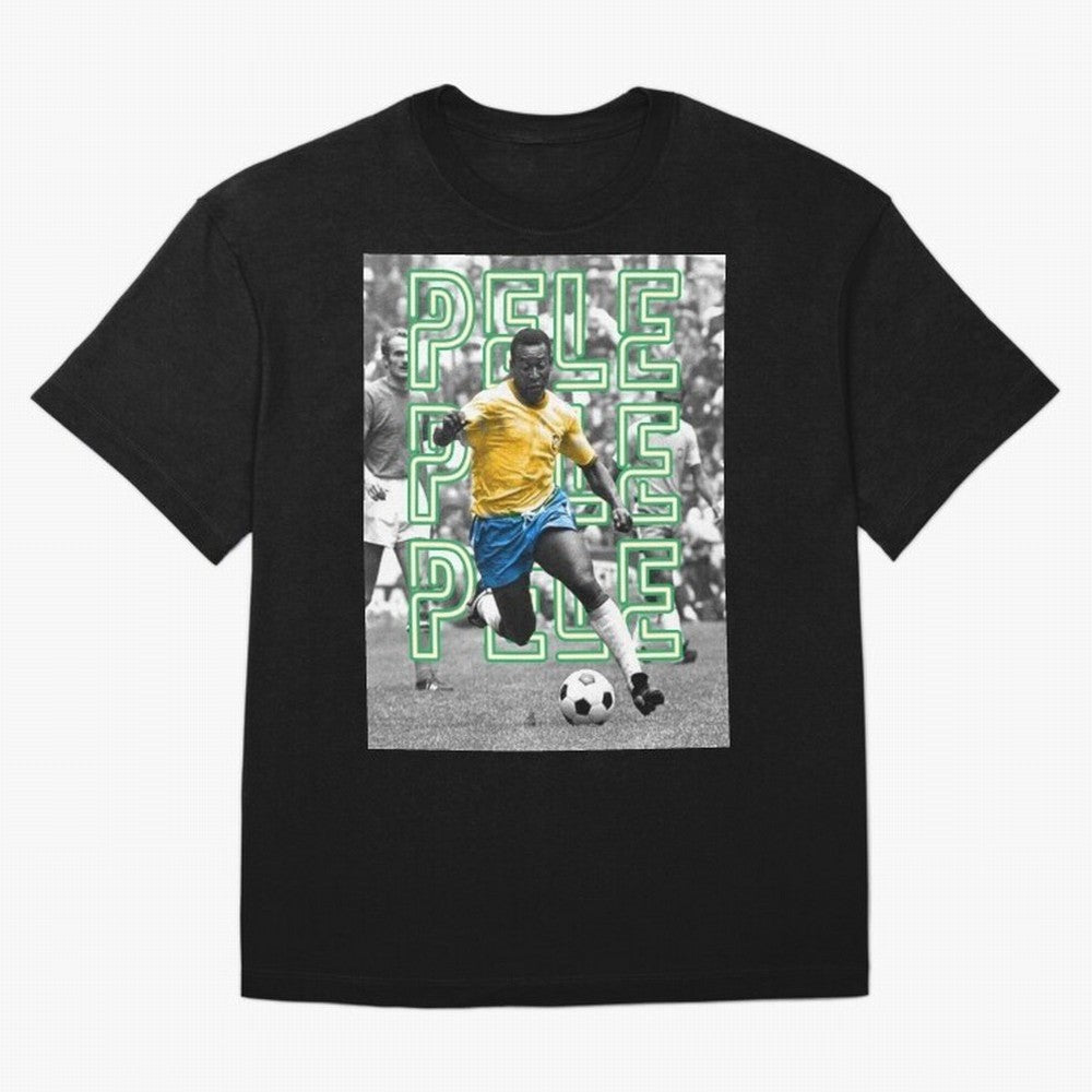 Pele The G.O.A.T. Classic T-Shirt Celebrate Fan Culture around Global Football Passion for FIFA World Cup 2026 USA Canada Mexico, Built around CR7 and Messi, France and Portugal, Fan Favorite Moments, National Team Passion, Big Match Drama and
