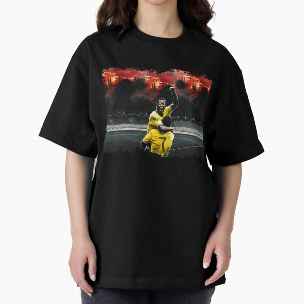 Pele 8K Classic T-Shirt Support the Legends of FIFA World Cup 2026 Spirit, Made for Argentina, France and Brazil, Neymar, Retro Football Energy, Iconic Rivalries, Trophy Chase Drama and Stadium Atmosphere; Great for Supporters Who Love Legendary