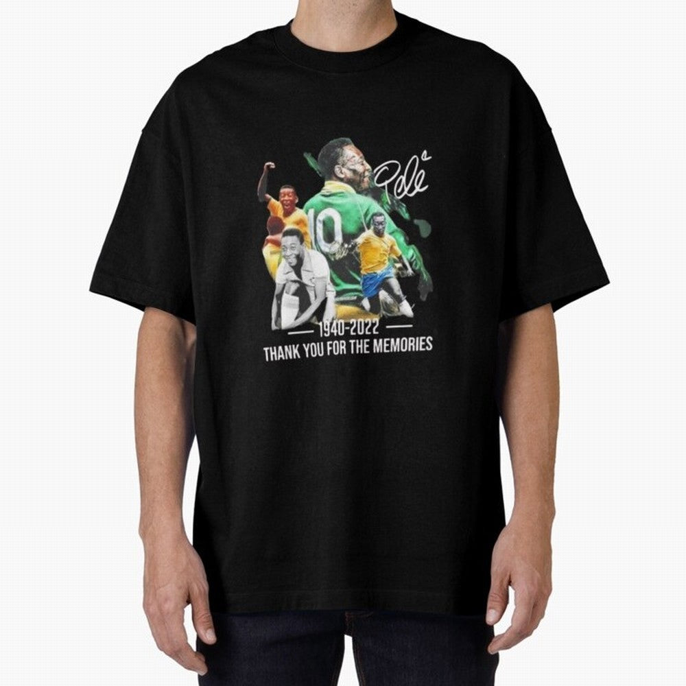 Signed Pele Shirt Active T-Shirt Fuel Match Day Hype around FIFA World Cup 2026 Group Stage, Mbappe, France and Portugal, Game Day Rituals, Football Legends, Country Pride and the Road to the Final; Perfect for Supporters Who Want Bold Football