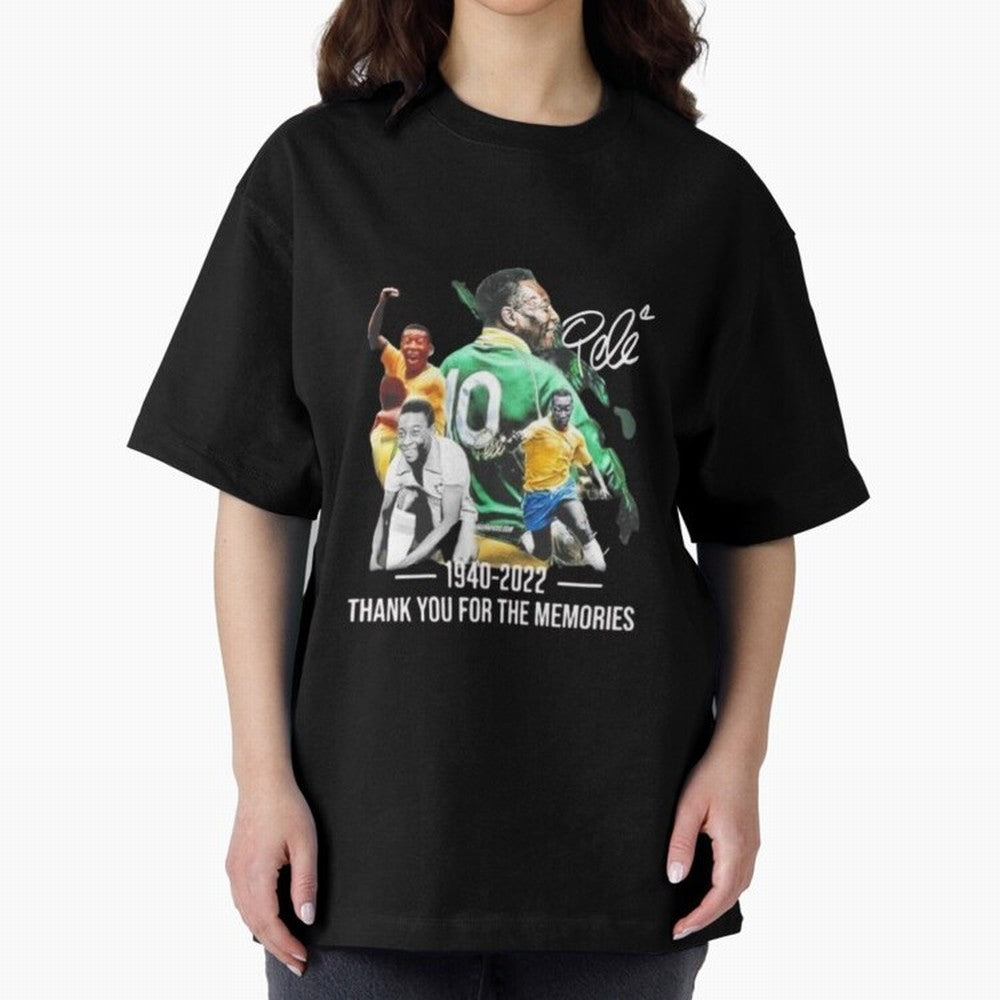 Signed Pele Shirt Active T-Shirt Fuel Match Day Hype around FIFA World Cup 2026 Group Stage, Mbappe, France and Portugal, Game Day Rituals, Football Legends, Country Pride and the Road to the Final; Perfect for Supporters Who Want Bold Football