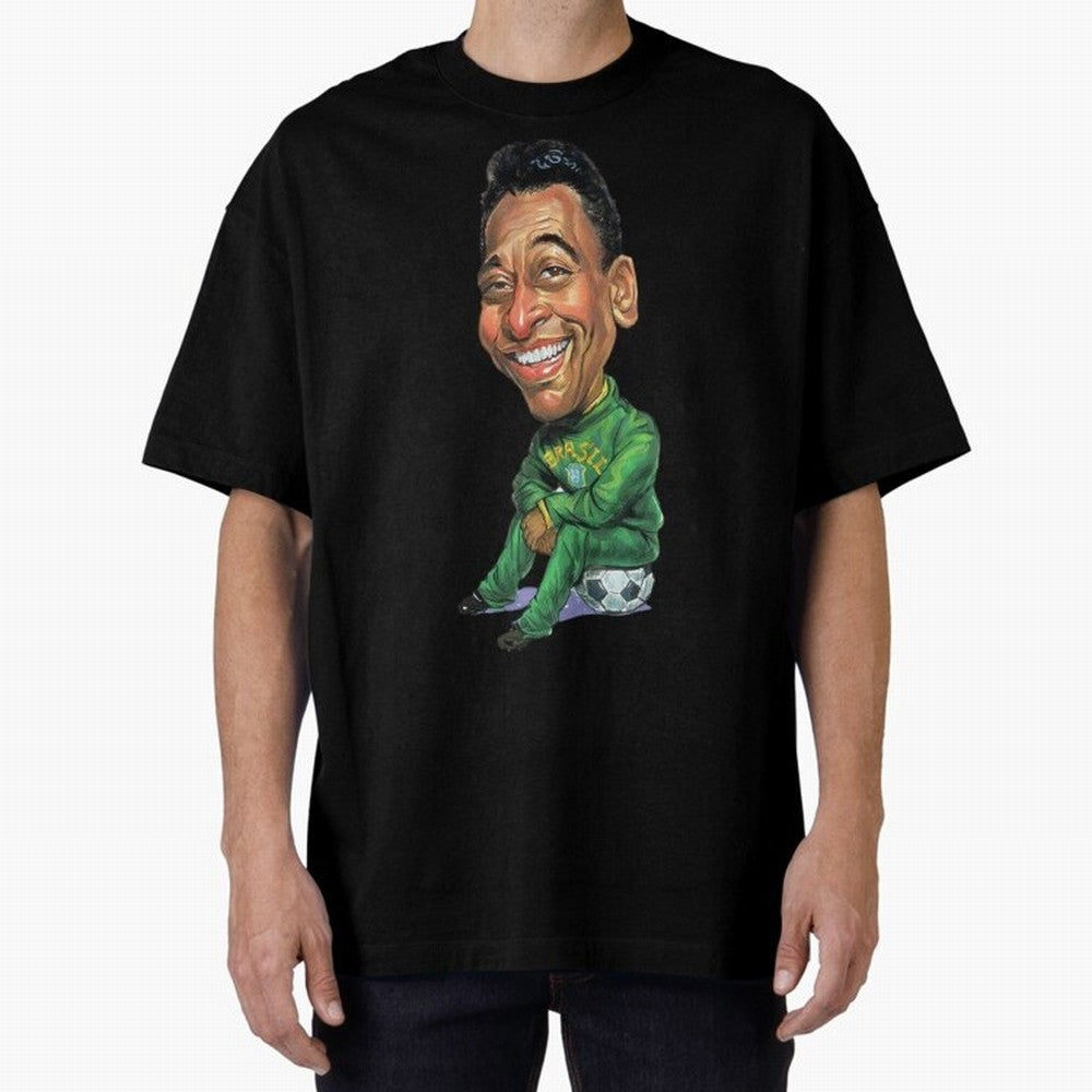 RIP Pel¨¦ Classic T-Shirt Celebrate the Magic of the FIFA World Cup 2026 Journey through CR7 and Messi Highlights, Brazil Pride, Vintage Soccer Flavor, Modern Football Stars, National Flags and Final Night Emotion; Made for Die Hard Supporters,