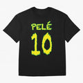 Pel¨¦ 10 Oversized T-Shirt Feel the Heartbeat of FIFA World Cup 2026 Group Stage for Fans of Messi and Cristiano Ronaldo and England, France and Netherlands, Bringing Tournament Hype, Historic Matchups, Family Viewing Parties and Global Sports