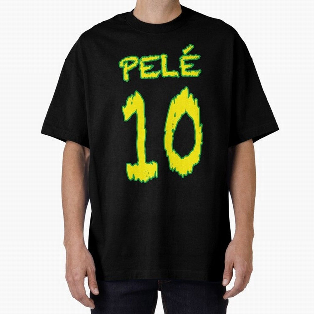 Pel¨¦ 10 Oversized T-Shirt Feel the Heartbeat of FIFA World Cup 2026 Group Stage for Fans of Messi and Cristiano Ronaldo and England, France and Netherlands, Bringing Tournament Hype, Historic Matchups, Family Viewing Parties and Global Sports
