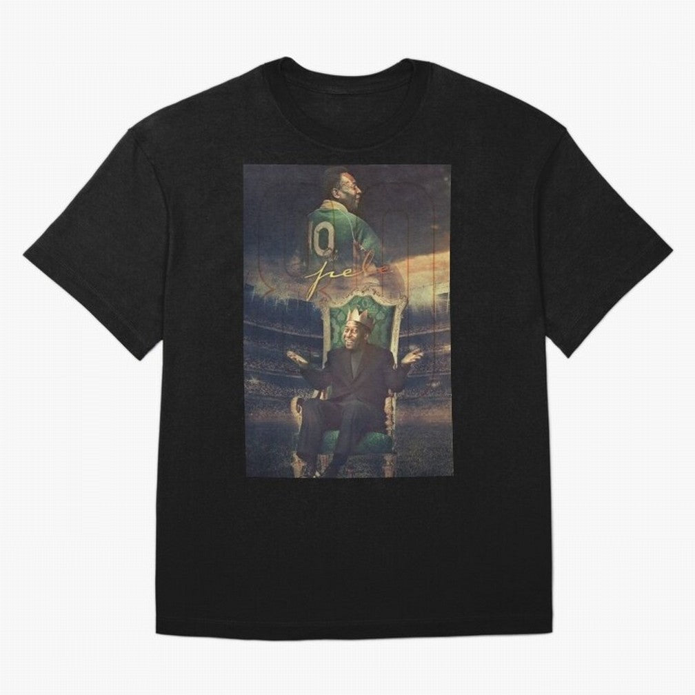 Pel¨¦ Pel¨¦ Pel¨¦ Pele Pele Pele Brazil Brazil Oversized T-Shirt Wear the Spirit of Global Football Passion for FIFA World Cup 2026 USA Canada Mexico, Filled with Messi, CR7 and Mbappe, England and Germany, Tournament Hype, Historic Matchups,