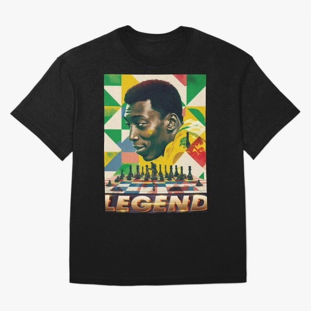 Signed Pele Shirt Oversized T-Shirt Show Match Day Excitement for the FIFA World Cup 2026 Journey through Haaland and Mbappe Highlights, France Pride, Fan Favorite Moments, National Team Passion, Big Match Drama and Soccer History; Made for