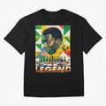 Signed Pele Shirt Oversized T-Shirt Show Match Day Excitement for the FIFA World Cup 2026 Journey through Haaland and Mbappe Highlights, France Pride, Fan Favorite Moments, National Team Passion, Big Match Drama and Soccer History; Made for