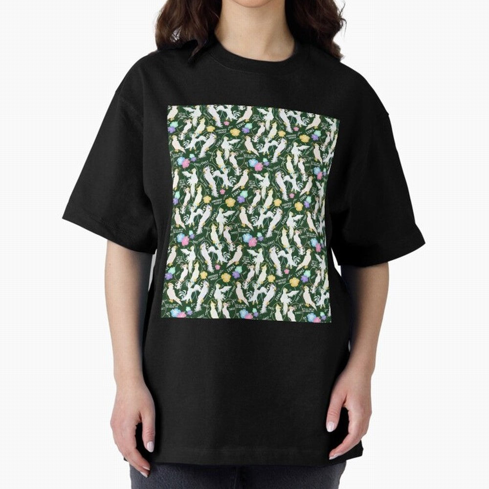 Tiki Room Showgirls Oversized T-Shirt Feel International Energy from Global Football Passion for FIFA World Cup 2026, Highlighting Messi, Neymar and Mbappe, Brazil, Portugal and Argentina, Football Festival Excitement, Trophy Ambitions, Country
