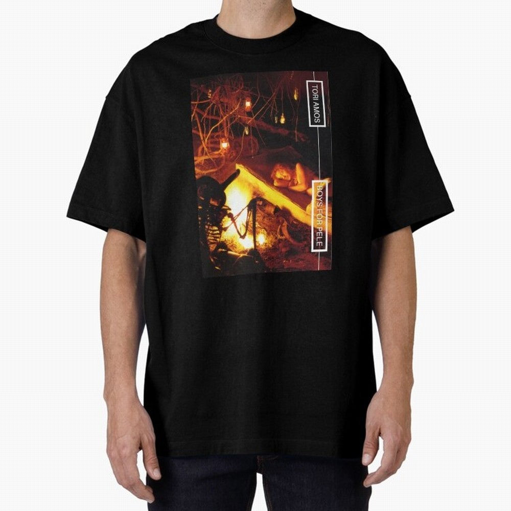 Tori Amos Boys For Pele Promo Alt Cover Album Art Fireside202 Oversized T-Shirt Bring World Football Passion into Global Football Passion for FIFA World Cup 2026 USA Canada Mexico, with Neymar, England and Germany, Classic Soccer Heritage,
