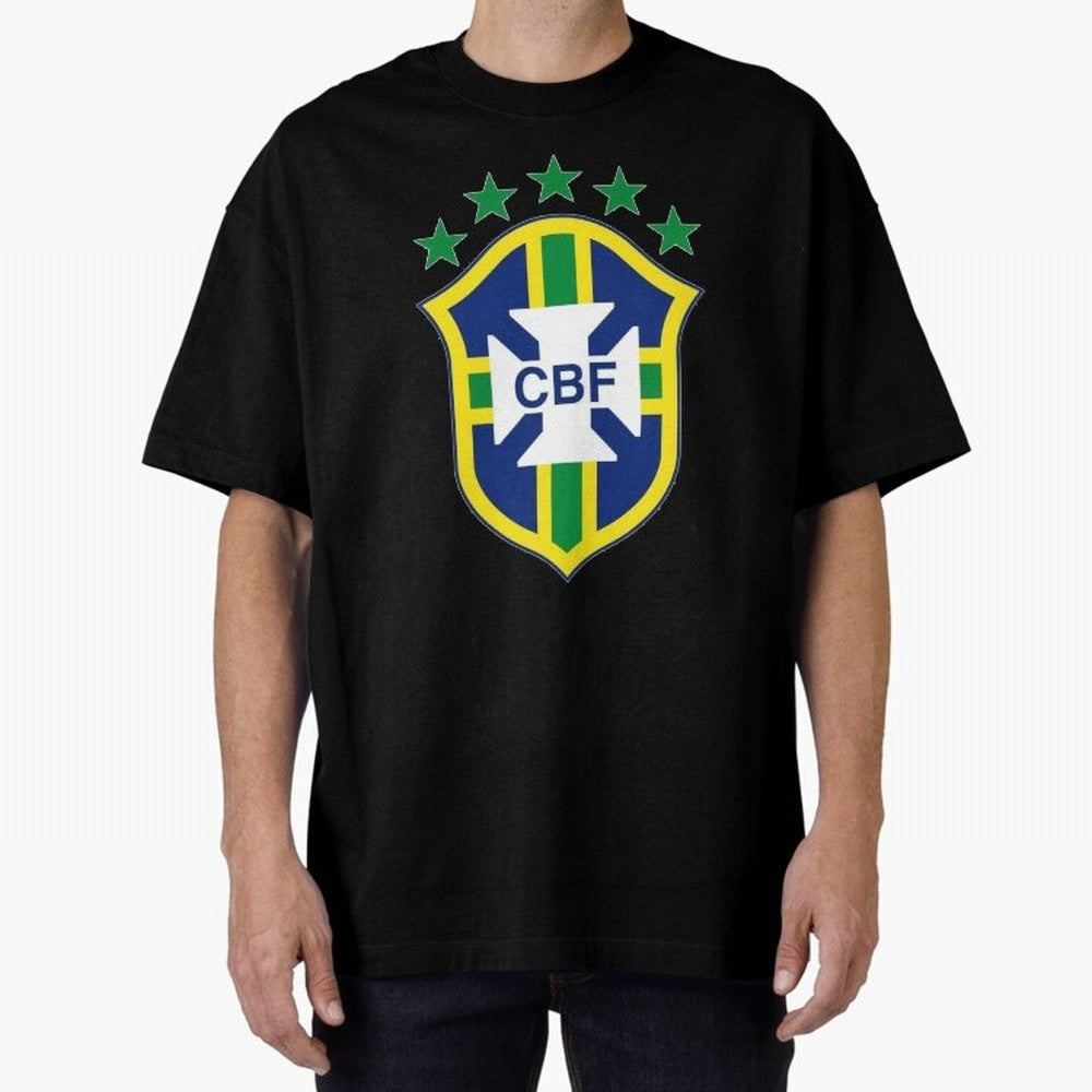 Brazil Soccer Logo2 Essential T-Shirt Celebrate Fan Culture around Global Football Passion for FIFA World Cup 2026, Celebrating CR7, Germany, Classic Soccer Heritage, Championship Pressure, Fan Loyalty and International Pride; Made for Collectors
