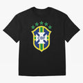 Brazil Soccer Logo2 Essential T-Shirt Celebrate Fan Culture around Global Football Passion for FIFA World Cup 2026, Celebrating CR7, Germany, Classic Soccer Heritage, Championship Pressure, Fan Loyalty and International Pride; Made for Collectors