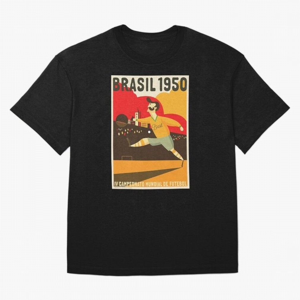 Brasil 1950 World Cup6 Essential T-Shirt Feel the Trophy Chase of FIFA World Cup 2026 Spirit, Built around Portugal, Haaland, Global Supporter Spirit, Legendary Goals, National Colors and Tournament Celebration; Ideal for Fans Who Follow Messi,