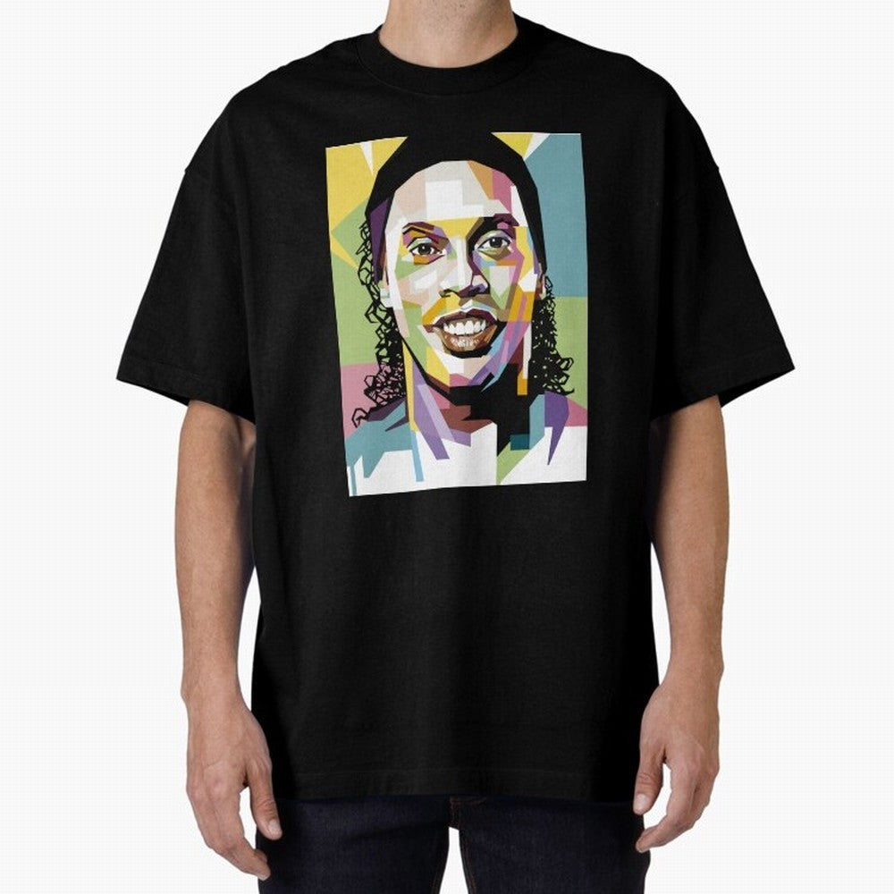 Ronaldinho Pop Art18 Classic T-Shirt Upgrade FIFA World Cup 2026 for Fans of Mbappe and England, Bringing Football Festival Excitement, Trophy Ambitions, Country Rivalries and Star Player Buzz; Ideal for Passionate Fans Who Love Underdog Stories,