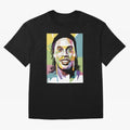 Ronaldinho Pop Art18 Classic T-Shirt Upgrade FIFA World Cup 2026 for Fans of Mbappe and England, Bringing Football Festival Excitement, Trophy Ambitions, Country Rivalries and Star Player Buzz; Ideal for Passionate Fans Who Love Underdog Stories,
