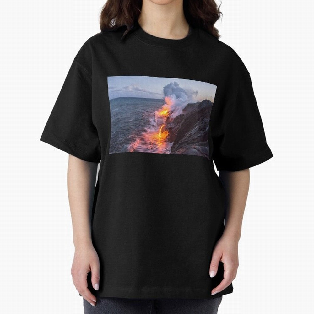 Kilauea Volcano Lava Flow Sea Entry 3 The Big Island Hawaii1 Classic T-Shirt Embrace Match Day Hype around FIFA World Cup 2026 Group Stage, Messi, Neymar and Mbappe, Spain, Classic Soccer Heritage, Championship Pressure, Fan Loyalty and