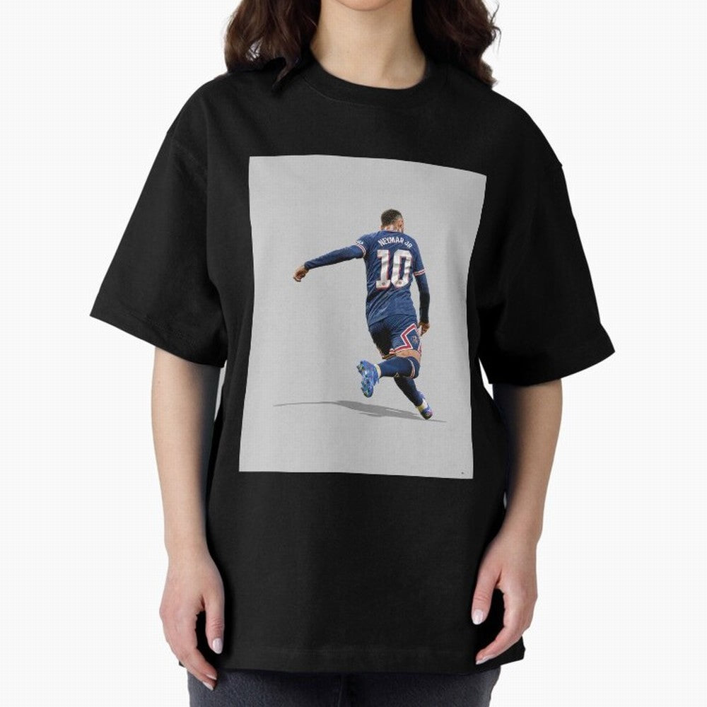 Neymar Premium T-Shirt Stand with Match Day Hype around FIFA World Cup 2026, Haaland and Mbappe, Brazil, Portugal and Argentina, Tournament Hype, Historic Matchups, Family Viewing Parties and Global Sports Pride; Ideal for Fans Who Follow Messi,