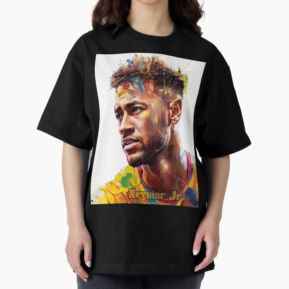 Neymar Graphic T-Shirt Show Your Love for Global Football Passion for FIFA World Cup 2026 Group Stage, Celebrating CR7 and Messi, Brazil, Fan Favorite Moments, National Team Passion, Big Match Drama and Soccer History; Perfect for People Who Love