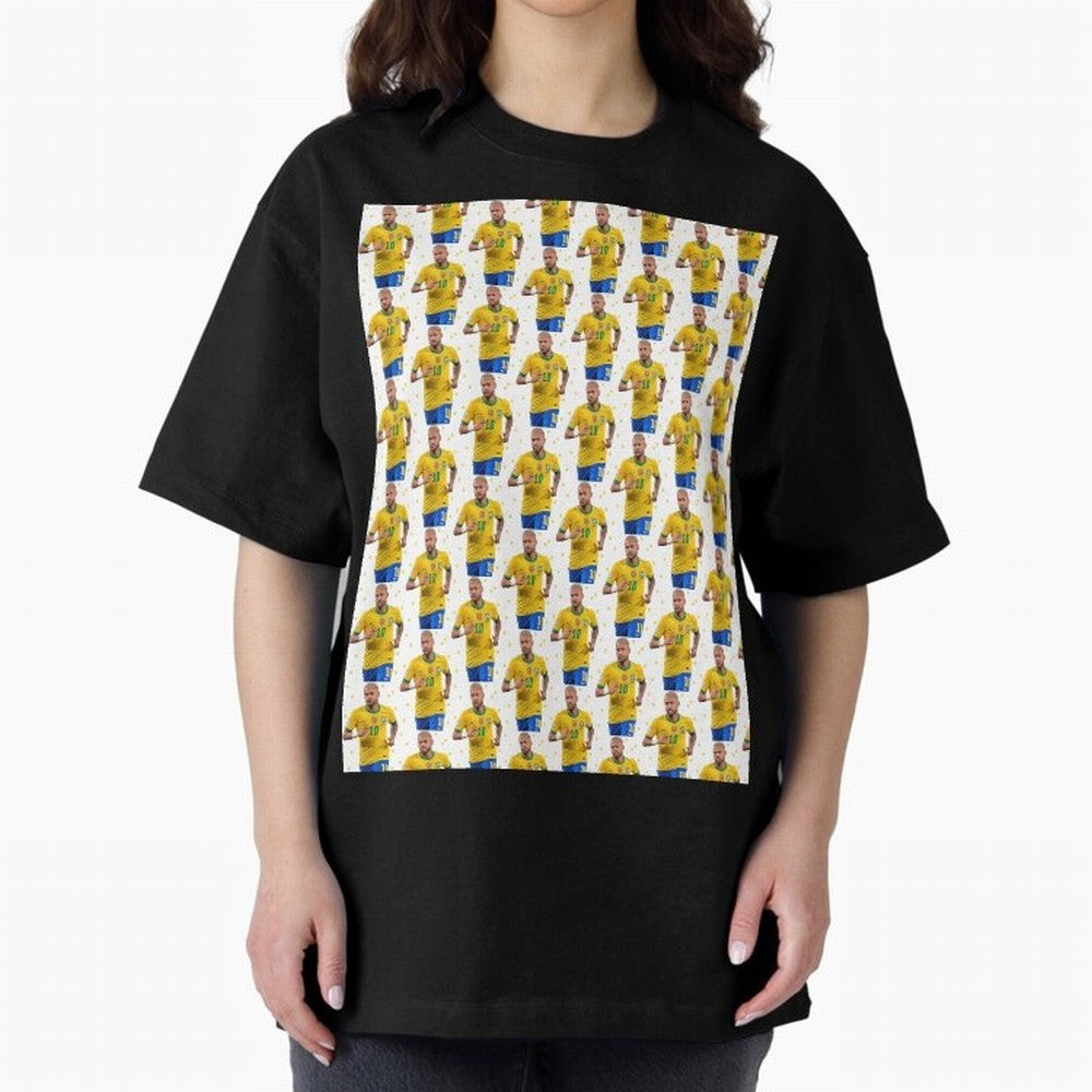Neymar Star Sexy Graphic T-Shirt Make Your Look Match FIFA World Cup 2026 USA Canada Mexico Spirit, Inspired by France and Portugal, Neymar, Haaland and Cristiano Ronaldo, Supporter Pride, Iconic Celebrations, Legendary Names and Global Match Day