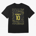Neymar - Paris 2023 Graphic T-Shirt Honor the Football Icons of FIFA World Cup 2026 USA Canada Mexico Spirit, Connected to Portugal, Spain and Germany, Mbappe and Neymar, Football Festival Excitement, Trophy Ambitions, Country Rivalries and Star