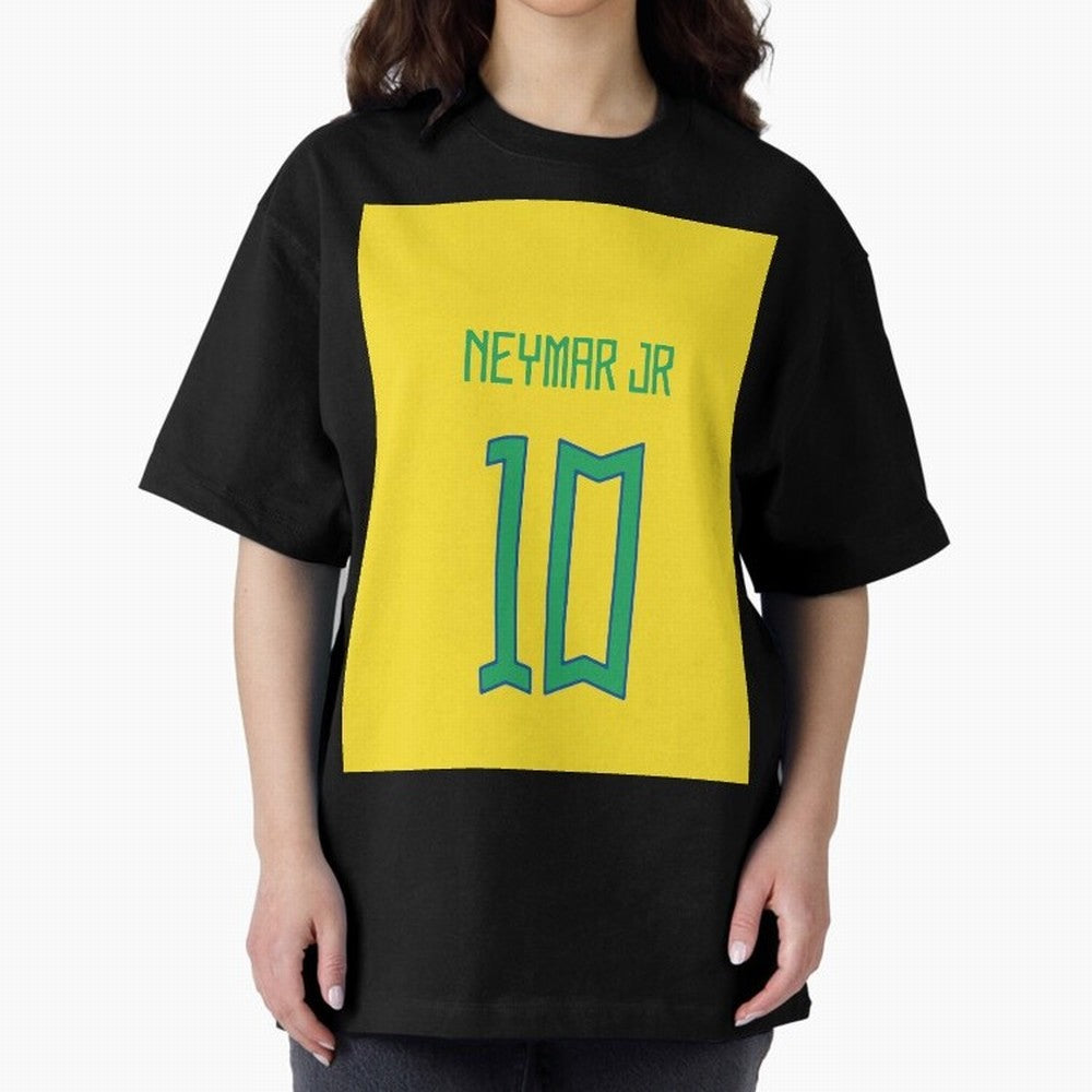 Neymar - Brazil 2022 Graphic T-Shirt Stand Out with Spirit from FIFA World Cup 2026 Group Stage Spirit, with Argentina and Brazil, Haaland and Mbappe, Match Day Excitement, Supporter Culture, Golden Goals and Global Football Passion; Perfect for