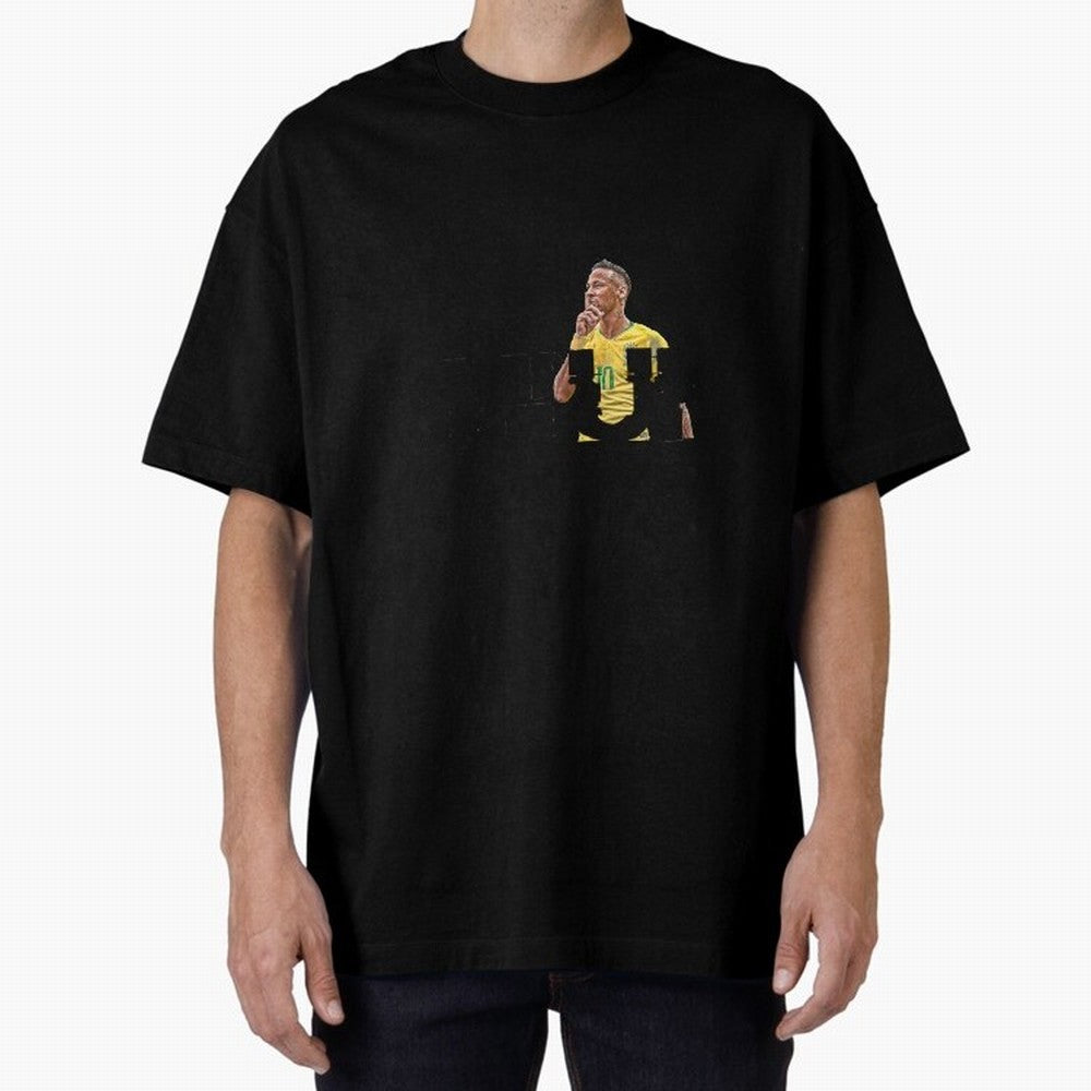 NEYMAR NEVER GIVE UP Premium T-Shirt Keep Football History Alive during the FIFA World Cup 2026 Group Stage Journey through Messi, Neymar and Mbappe Highlights, Argentina, France and Brazil Pride, Championship Spirit, Famous Goals, Roaring Crowds