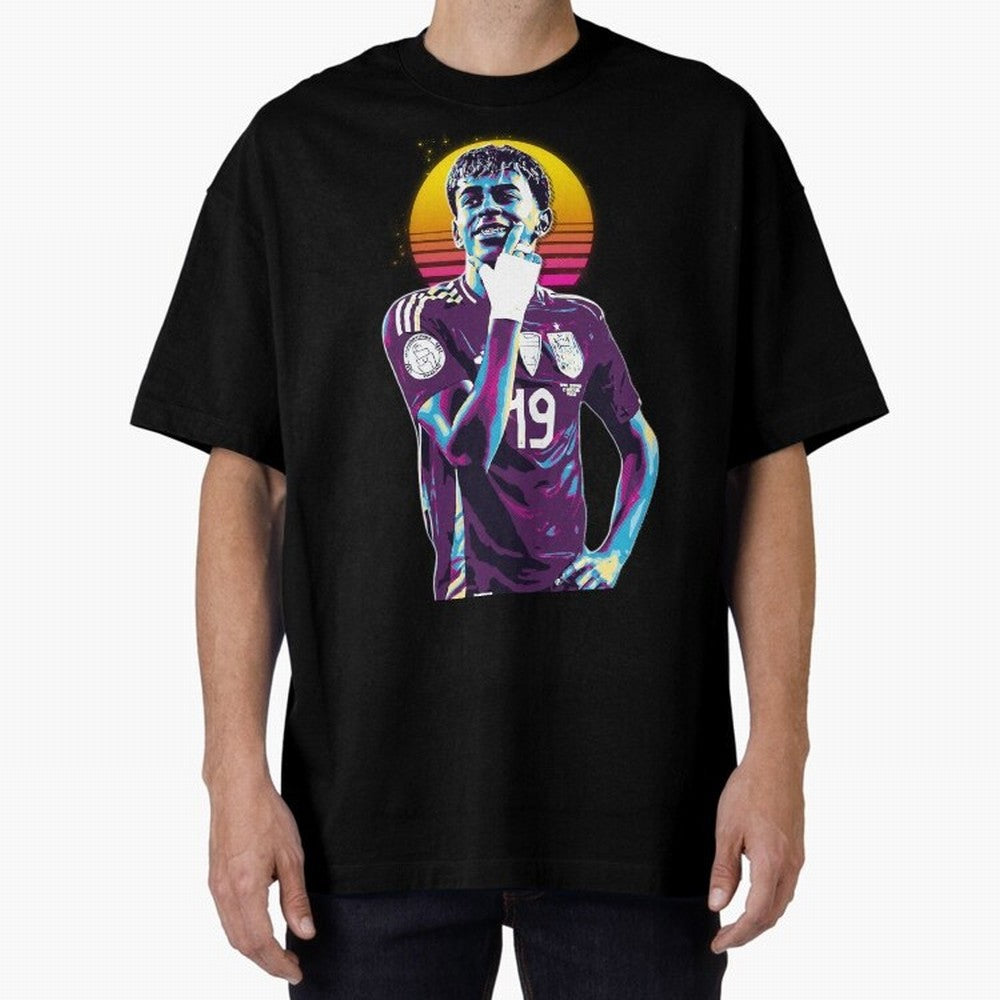 Lamine Yamal celebration Classic T-Shirt Elevate Global Football Passion for FIFA World Cup 2026 Group Stage, Capturing Messi, CR7 and Mbappe, England, Championship Spirit, Famous Goals, Roaring Crowds and International Football Unity; Perfect for