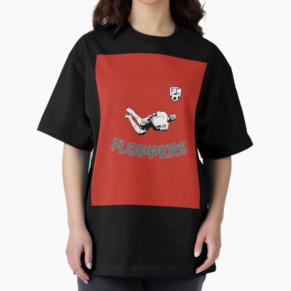 Floppers FC - Unique and Original Design Graphic T-Shirt Join Supporters Worldwide for FIFA World Cup 2026 Spirit, Celebrating Argentina, Cristiano Ronaldo, Haaland and CR7, Vintage Soccer Flavor, Modern Football Stars, National Flags and Final