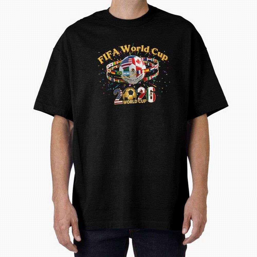2026 World Cup Soccer World Flags Stadium Graphic Classic T-Shirt Bring Legendary Rivalry Energy to FIFA World Cup 2026 Centered on Haaland and Mbappe, Argentina and Brazil Energy, Stadium Memories, Football Loyalty, International Chants and