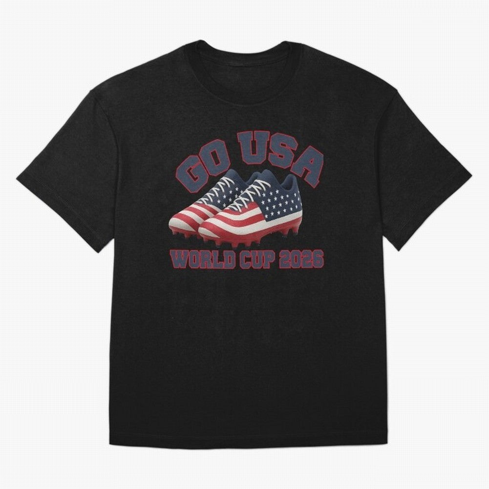 Go USA!. USA 2026, World Cup 2026, World Cup soccer, USA Soccer, USA Men Classic T-Shirt Embrace Global Football Passion for FIFA World Cup 2026, Built around Messi, Neymar and Mbappe, Argentina, France and Brazil, Stadium Memories, Football